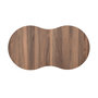 Voir la diapositive 4 : Habitat et Jardin Table basse en bois  Moon  99 x 54 x 45 cm - Noyer