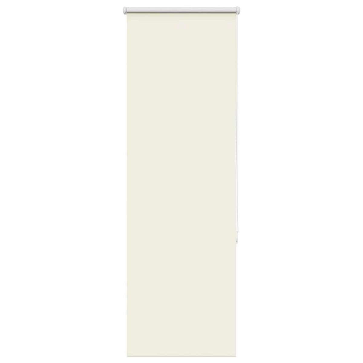 VIDAXL Store enrouleur occultant blanc casse 45x175cm largeur du tissu