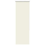 VIDAXL Store enrouleur occultant blanc casse 45x175cm largeur du tissu