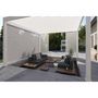 Voir la diapositive 7 : Pergola Bioclimatique autoportée 4x4 m - Aluminium - Blanc - VS OmBREA®
