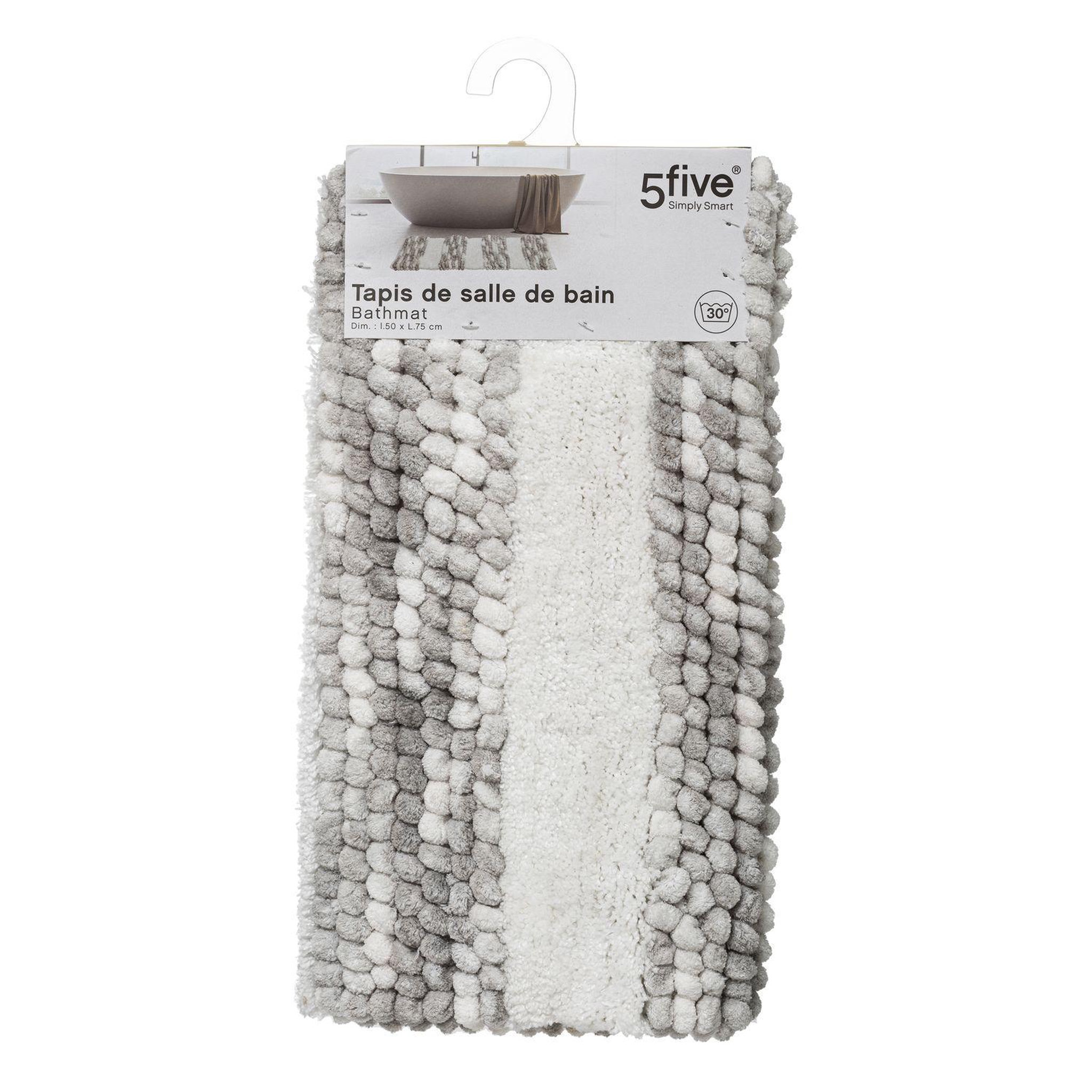 Voir la diapositive 3 : FIVE Tapis Epais pour salle de bain