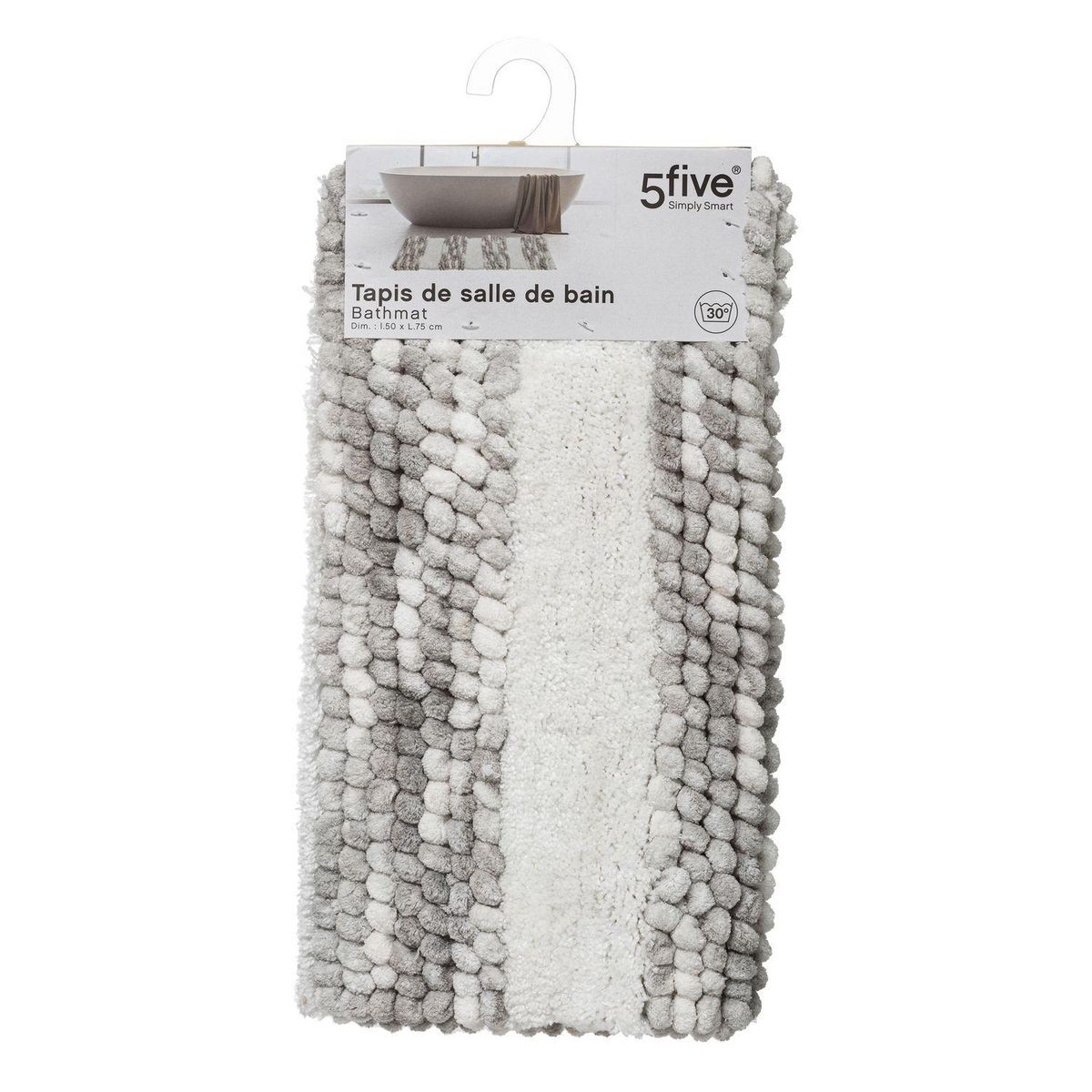 FIVE Tapis Epais pour salle de bain