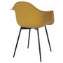 Voir la diapositive 6 : The Home Deco Factory Fauteuil GUSTAV jaune
