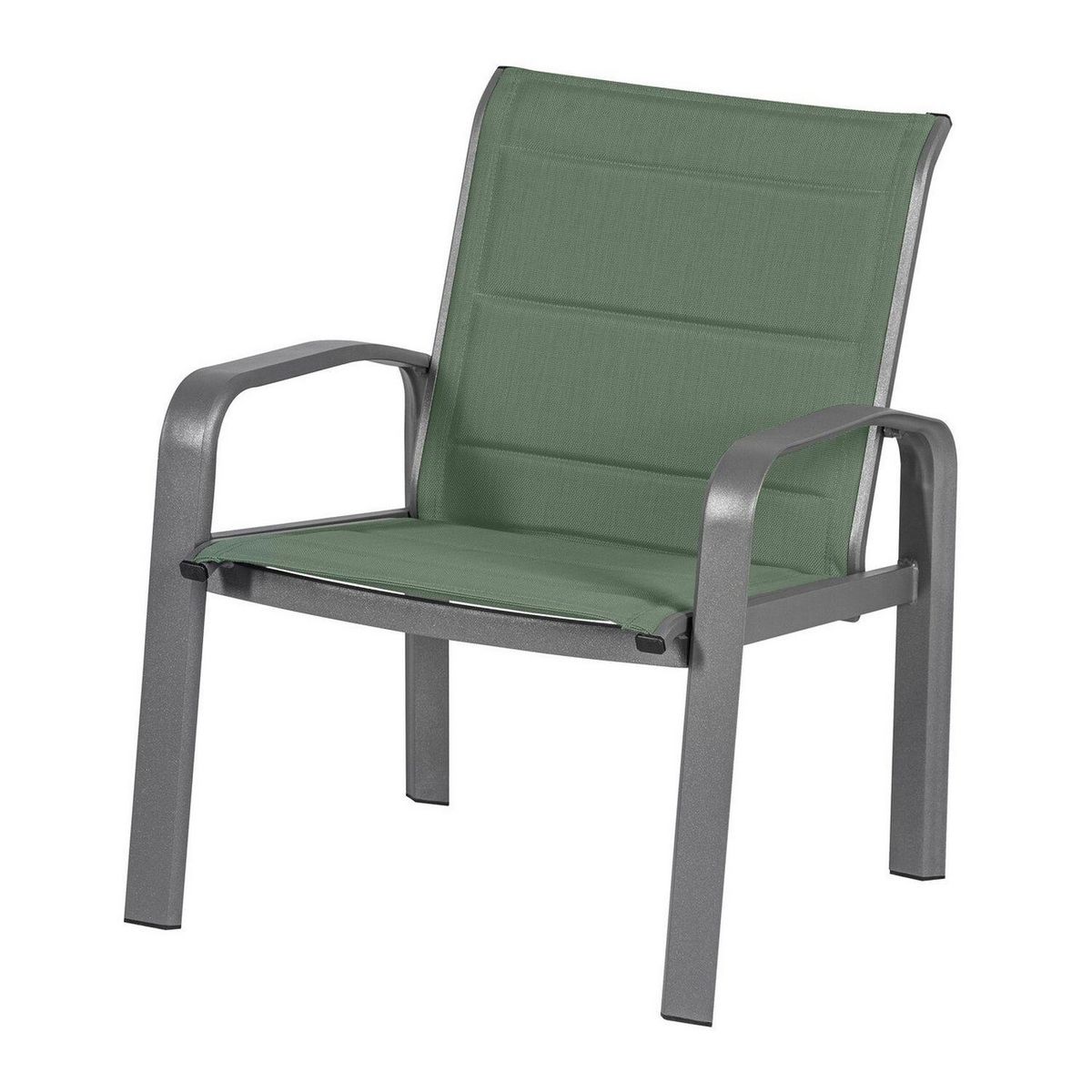 HESPERIDE Salon de jardin Elyn en aluminium et texaline