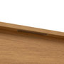 Voir la diapositive 6 : FIVE Table de Chevet 2 Tiroirs  Framy  54cm Marron