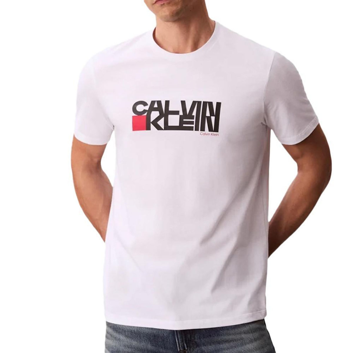 CALVIN KLEIN JEANS T Shirt /Noir/Rouge Homme Calvin Klein Jeans  V04RD814G