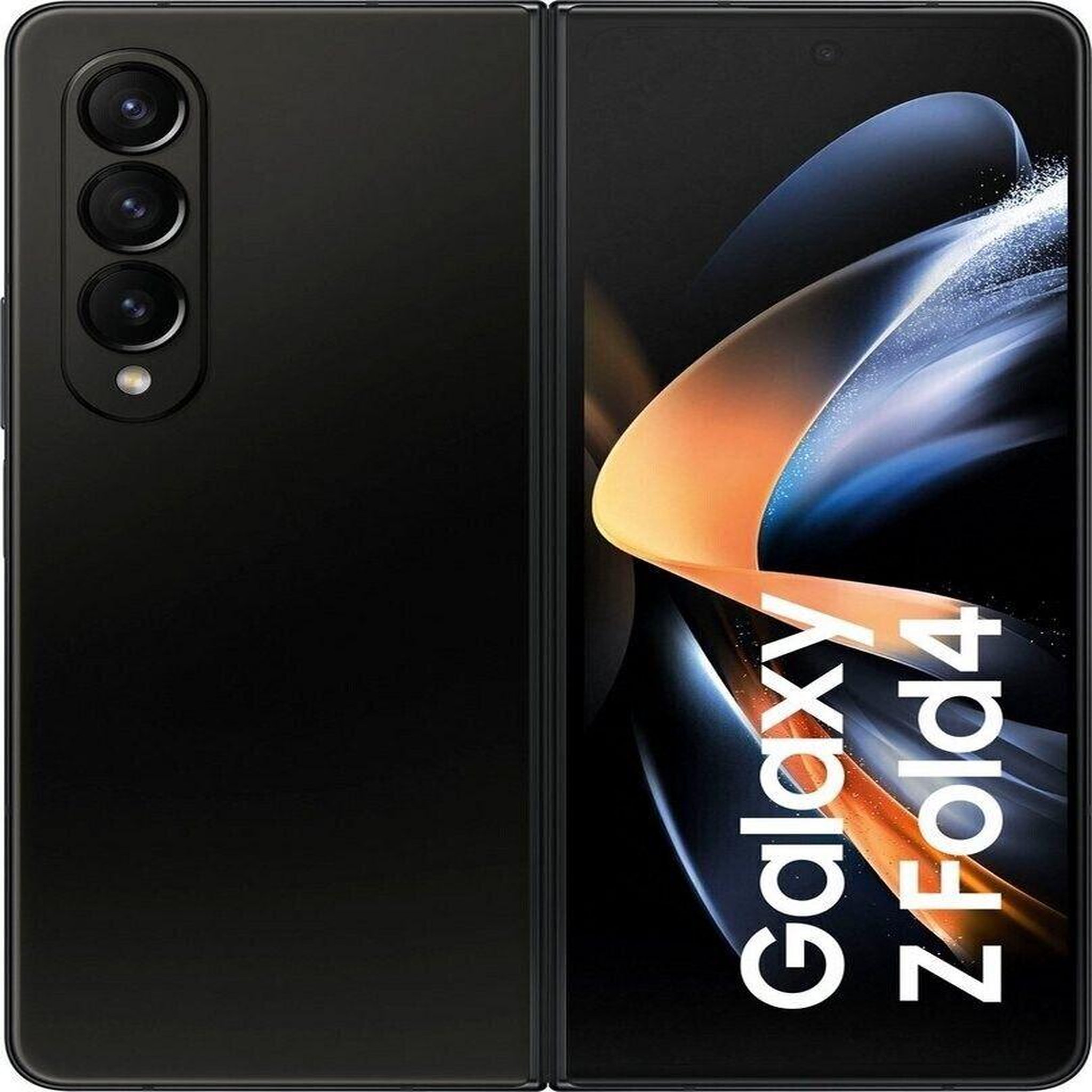 Voir la diapositive 1 : Samsung Galaxy Z Fold4 Reconditionné 256 Go - Grade A - Noir