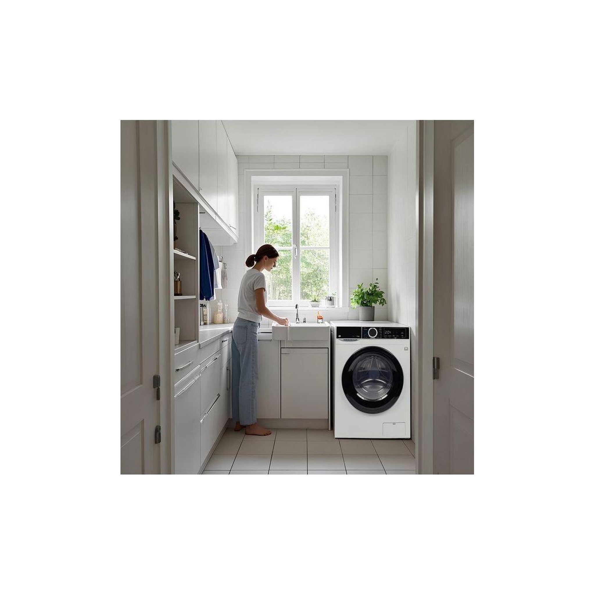 Voir la diapositive 3 : ESSENTIEL B Lave linge hublot elf1214-3b