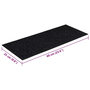 Voir la diapositive 6 : VIDAXL Tapis d'escalier auto-adhesifs 30 pcs noir 60x25 cm