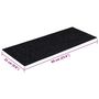 Voir la diapositive 6 : VIDAXL Tapis d'escalier auto-adhesifs 30 pcs noir 60x25 cm