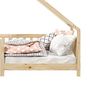 Voir la diapositive 6 : IDIMEX Lit cabane  asymétrique CORA 90 x 190 cm en pin massif