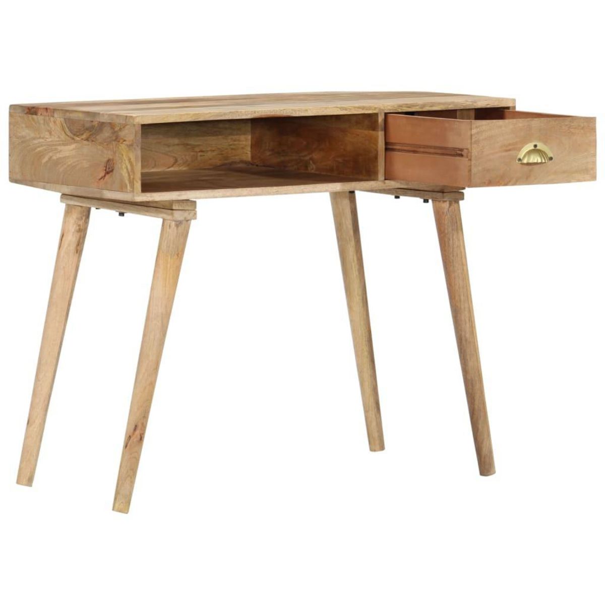 VIDAXL Table console 90x45x75 cm bois de manguier massif