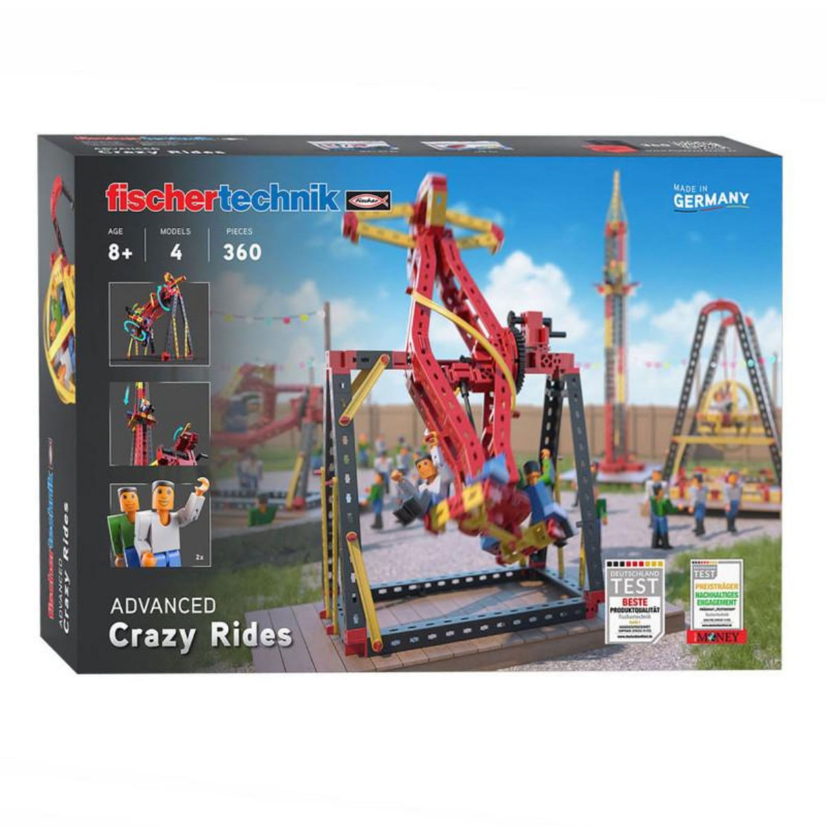 Fischer Fischertechnik Advanced - Crazy Rides Construction set, 356dlg. 569019