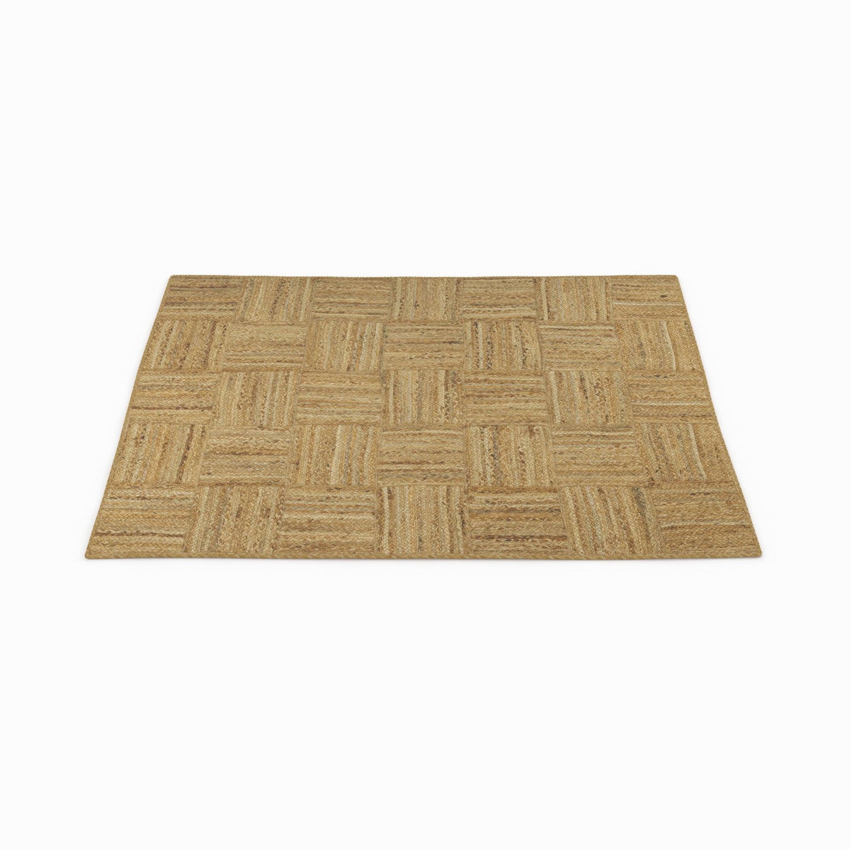 Rendez vous déco Tapis rectangulaire en jute 120 x 150 cm-Kara