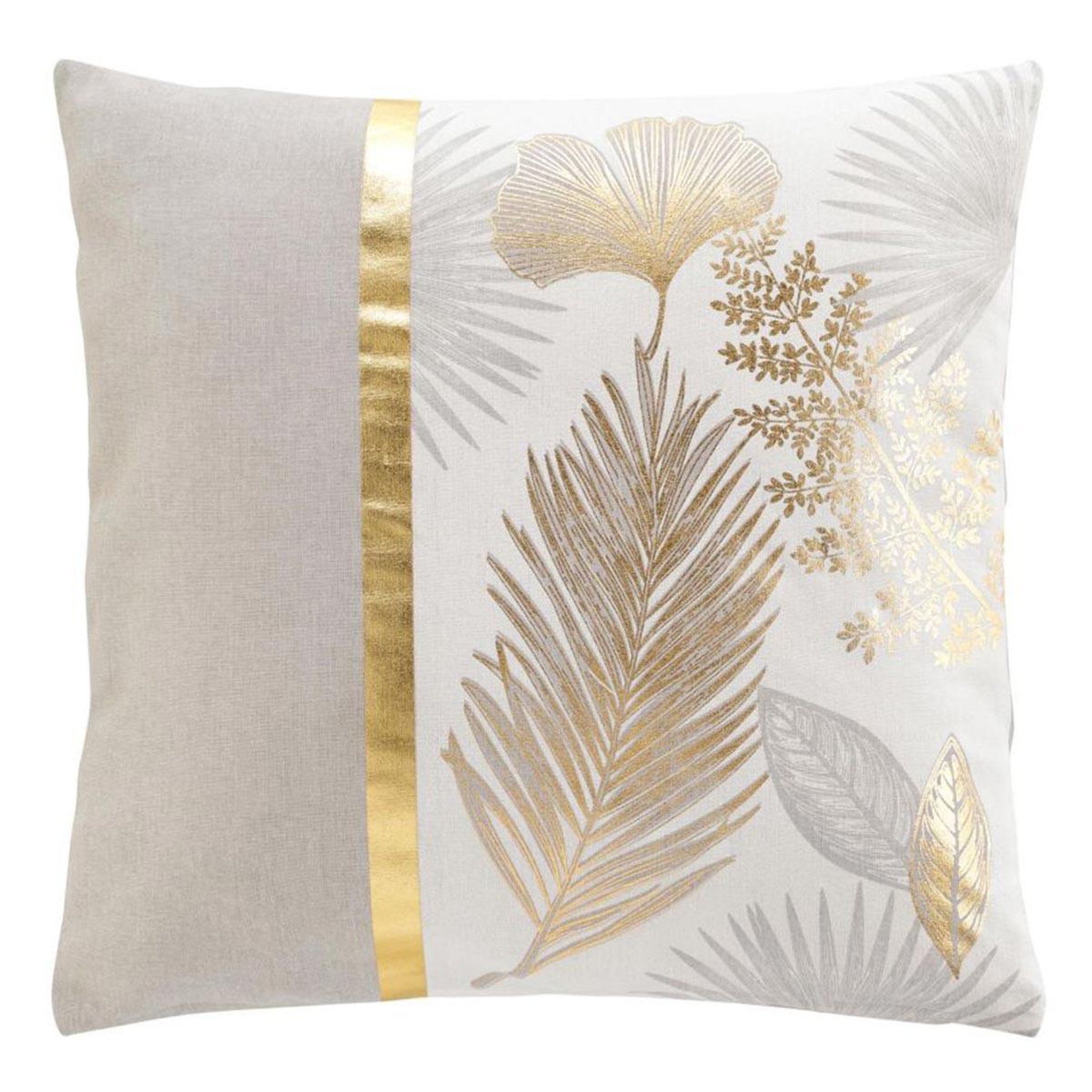 Douceur d'Intérieur Coussin déco imprimé  melisse  45x45cm multicolore