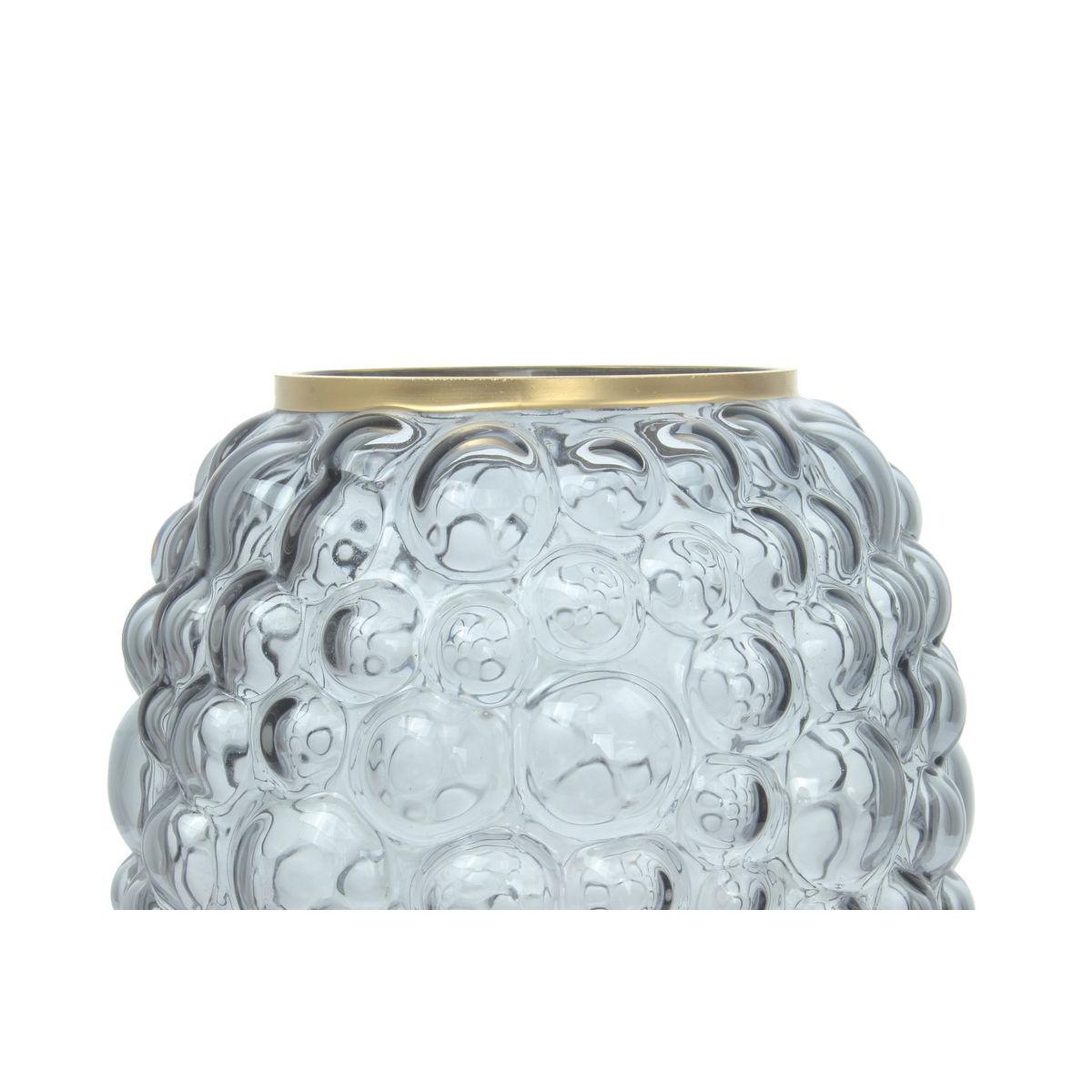 Voir la diapositive 2 : Paris Prix Vase en verre soufflé  canba  25cm gris