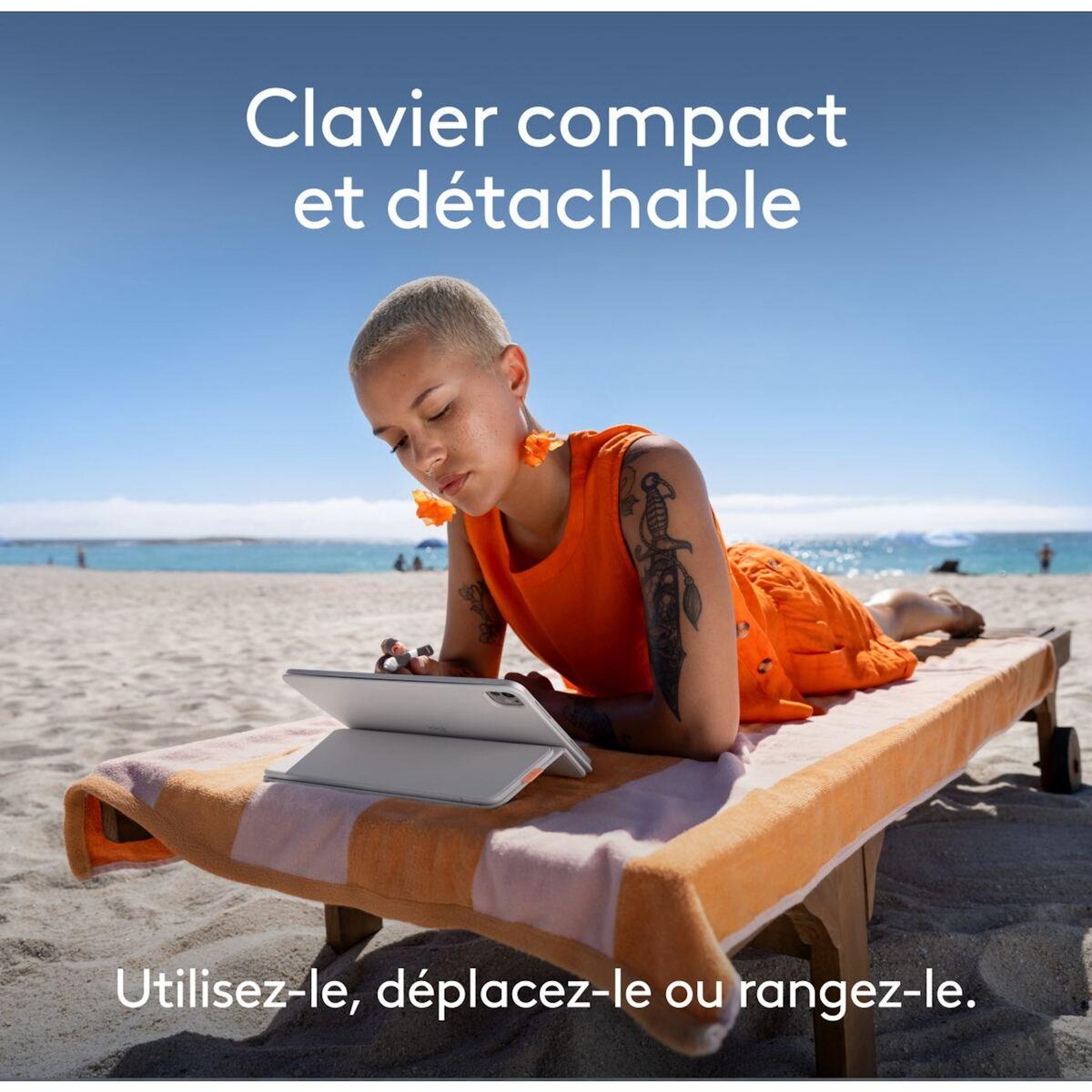 Logitech Etui FLIP FOLIO 11 GREY IPAD PRO