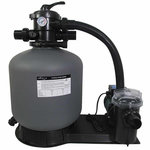 POOLSTYLE Groupe de filtration 11m3/h avec pompe et filtre à sable - 88031811