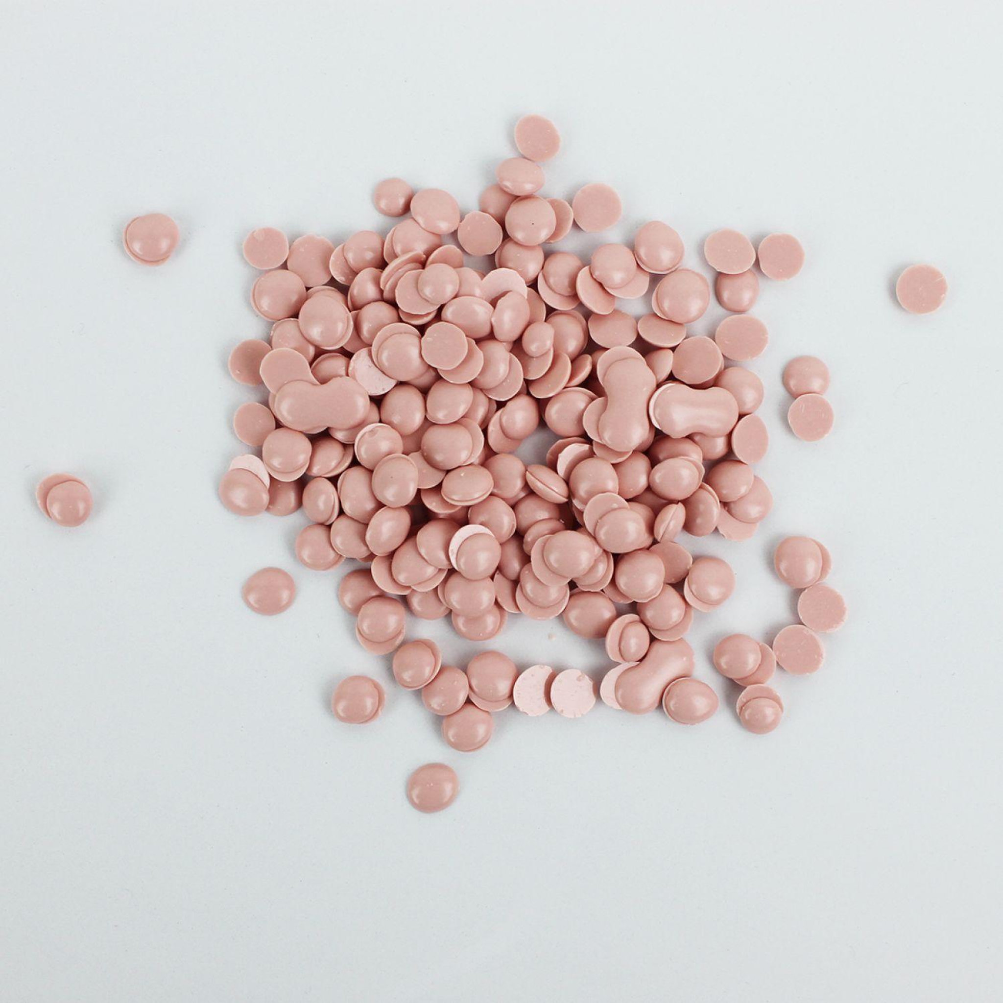 Voir la diapositive 2 : VIVEZEN Lot de 2 sachets gouttelettes, perles de cire à épiler pelable et recyclable - Rose - 100% fait en France