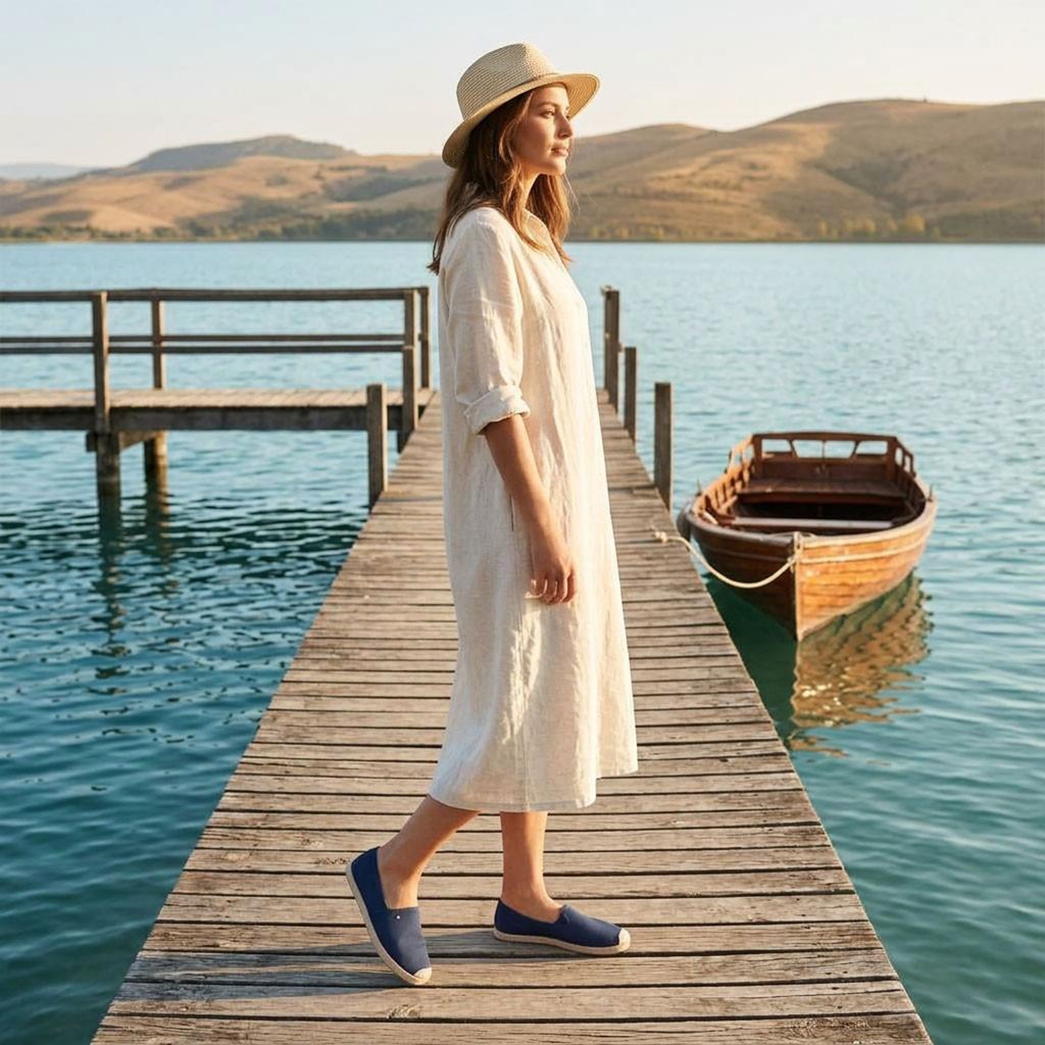 Voir la diapositive 5 : OZABI OZABI Espadrilles homme élégantes été slip-on style chic décontracté