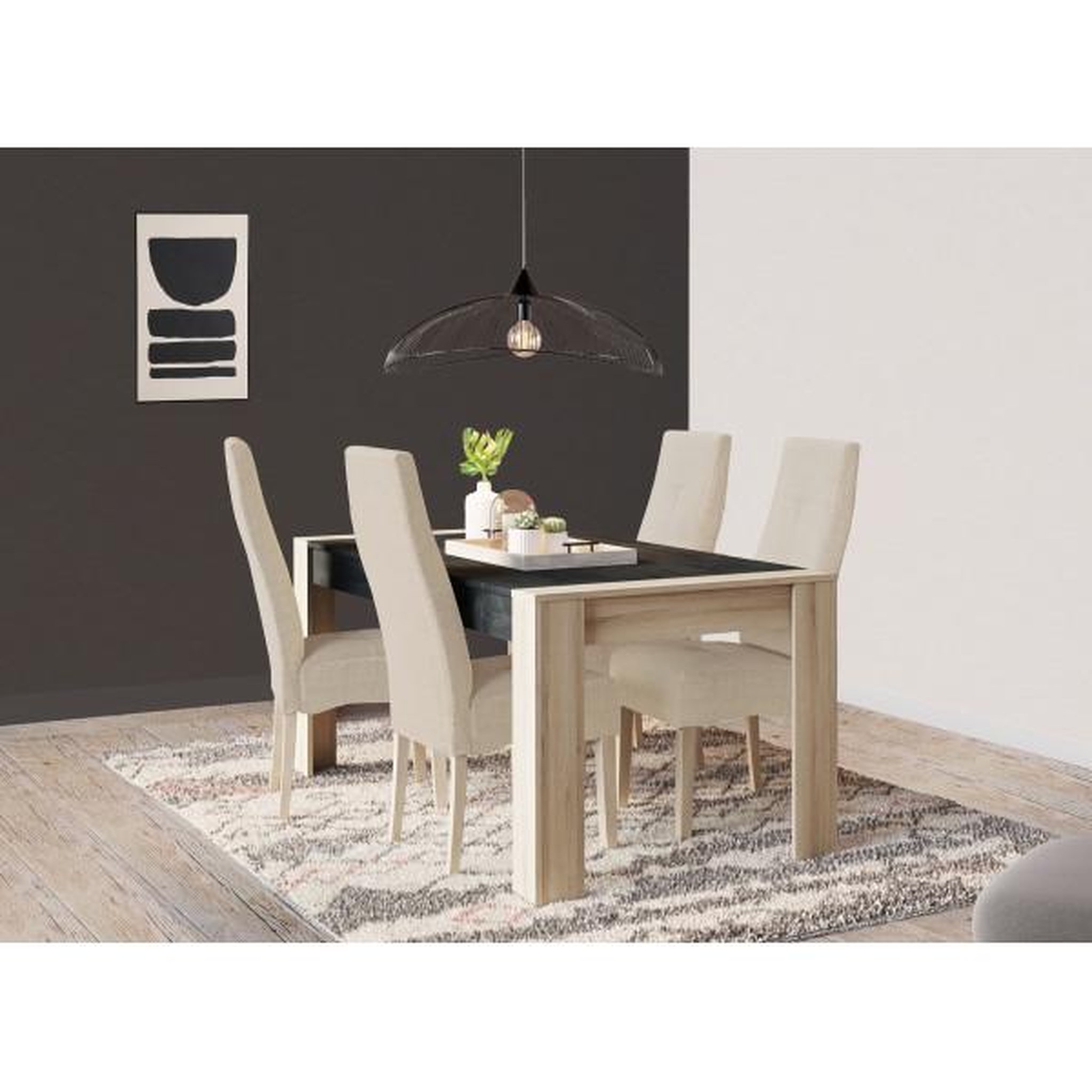 Voir la diapositive 2 : Demeyere Ensemble table et buffet - sheffield - chene kronberg / sidewalk - demeyere