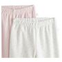 Voir la diapositive 3 : IN EXTENSO Lot de 2 pantalons de naissance bébé fille