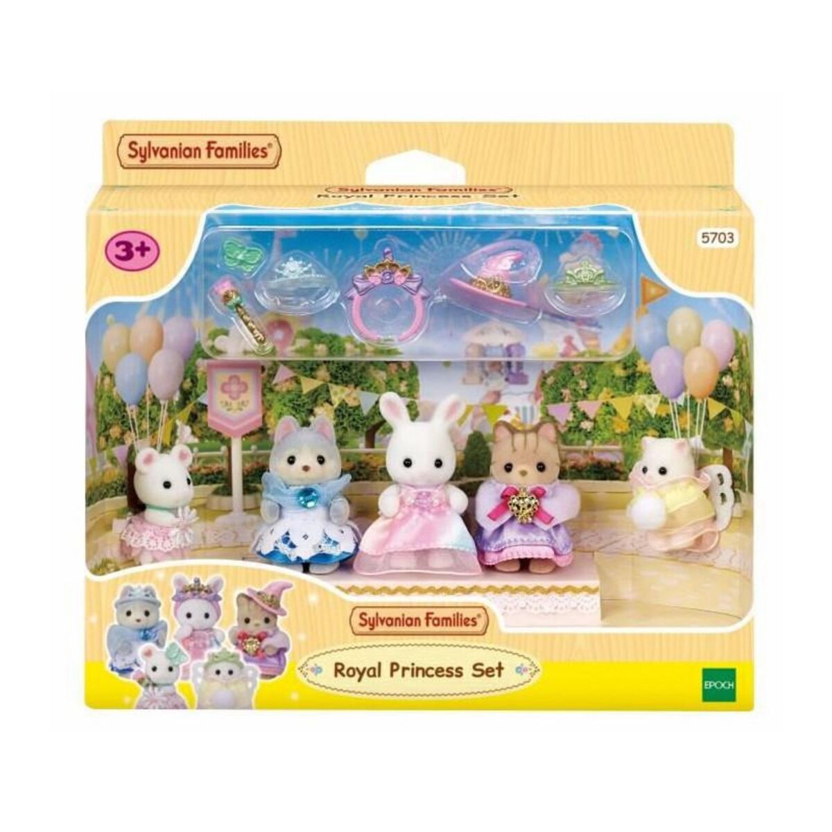 Sylvanian Families La parade des bébés en costumes de princesse