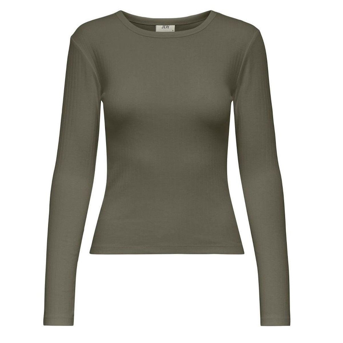 JACQUELINE DE YONG T-Shirt Manches Longues Kaki Femme JDY Vaya