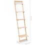 Voir la diapositive 6 : VIDAXL Etagere murale echelle bois de cedre 41,5 x 30 x 176 cm