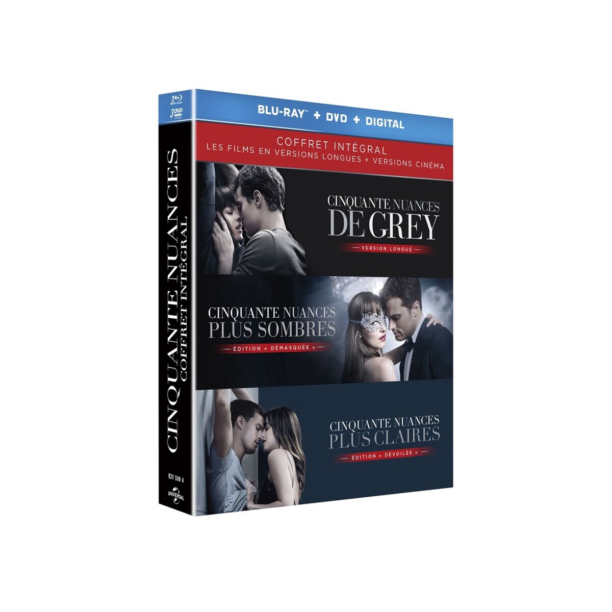 50 NUANCES DE GREY - L'INTÉGRALE - Blu-Ray