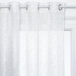 ATMOSPHERA Voilage design Ray. Coloris disponibles : Gris