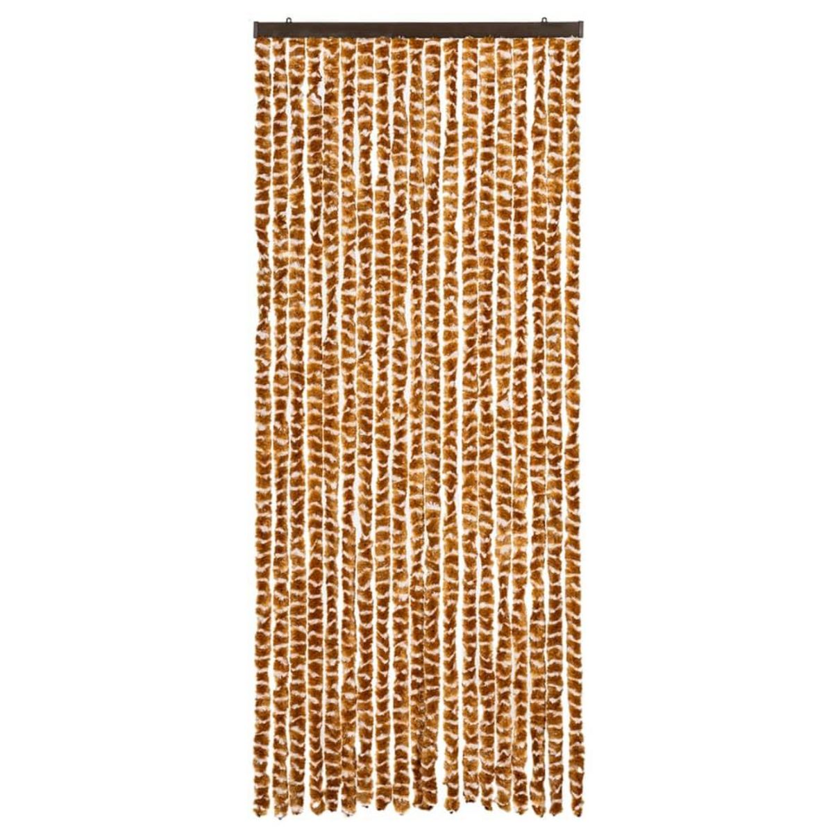 VIDAXL Moustiquaire Ocre et blanc 56x185 cm Chenille