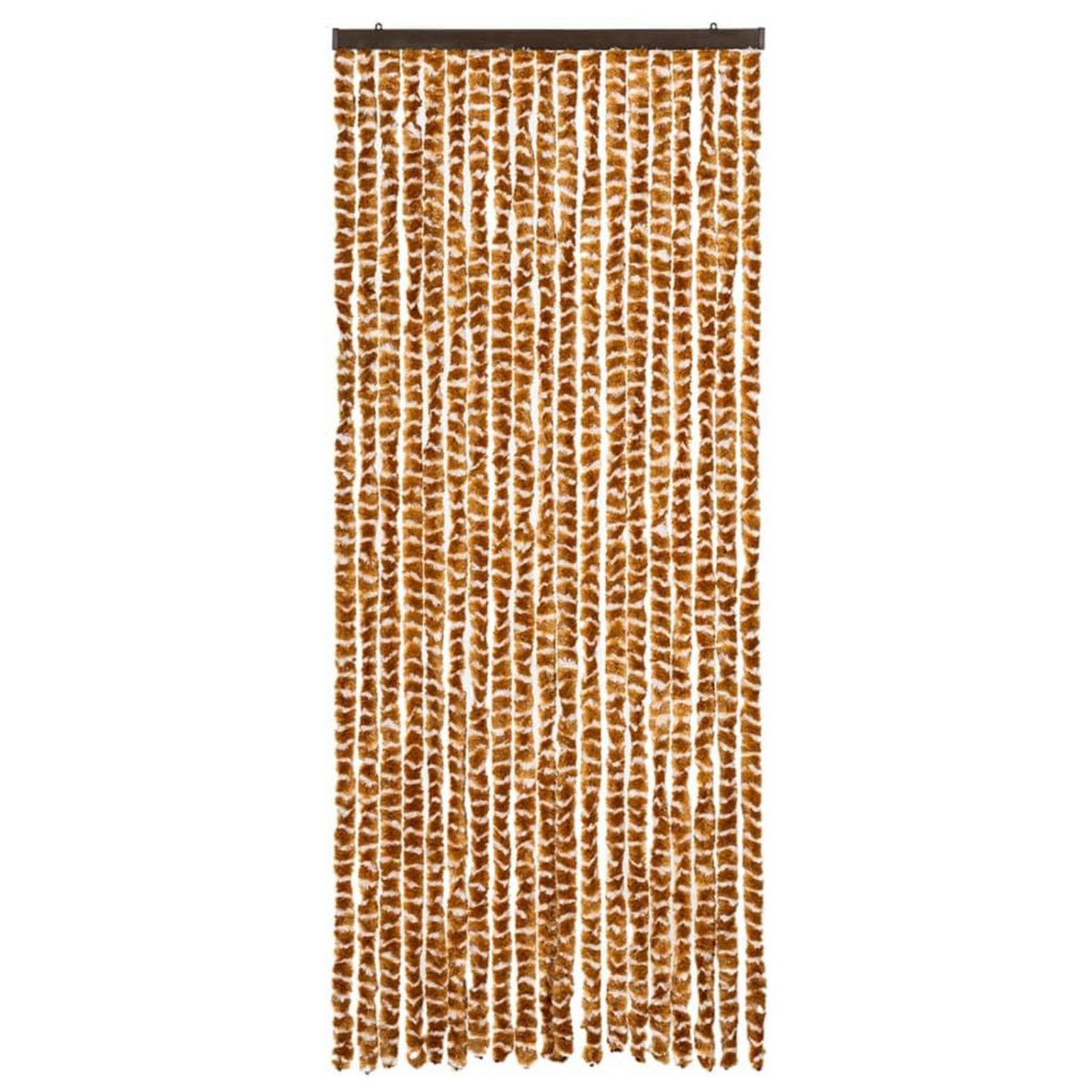 VIDAXL Moustiquaire Ocre et blanc 56x185 cm Chenille