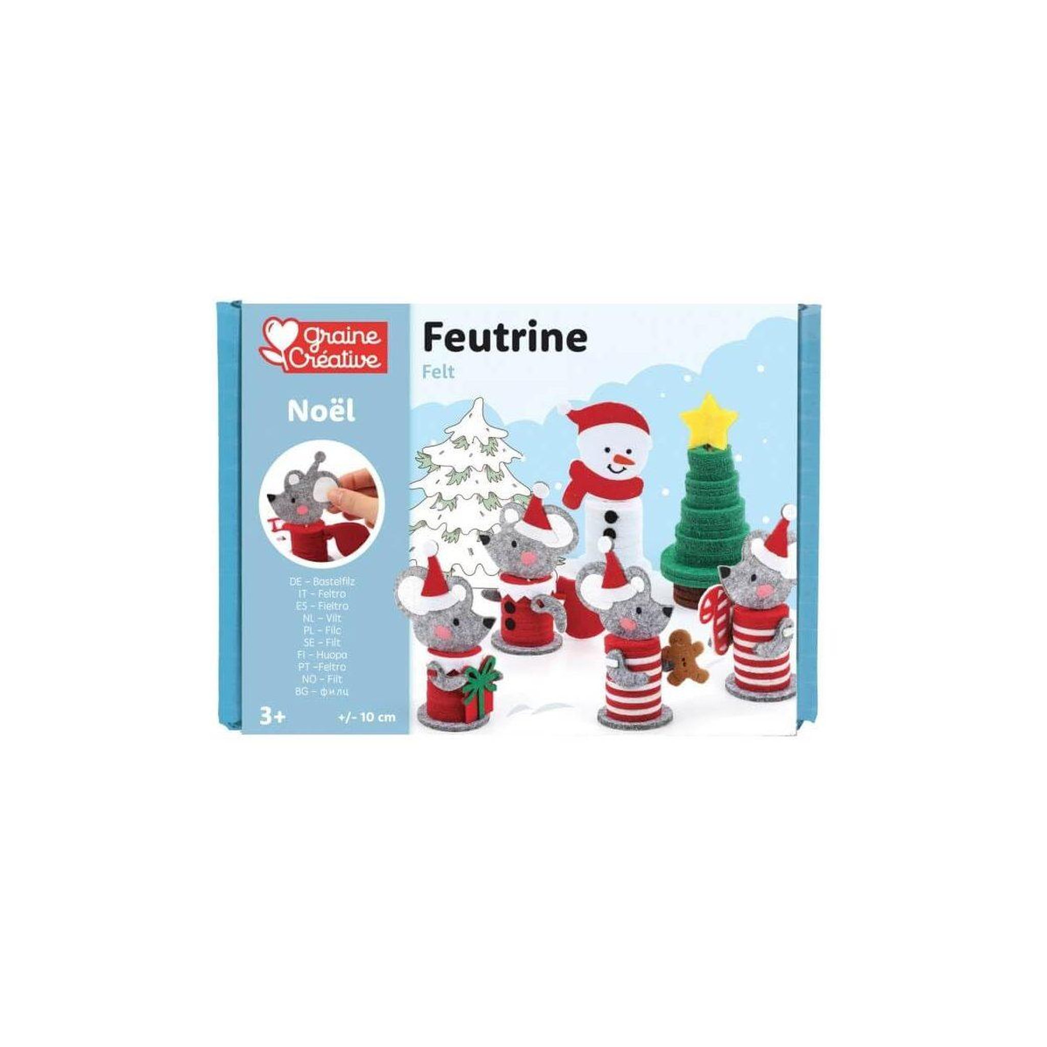 GRAINE CRÉATIVE - Kit feutrine de Noel