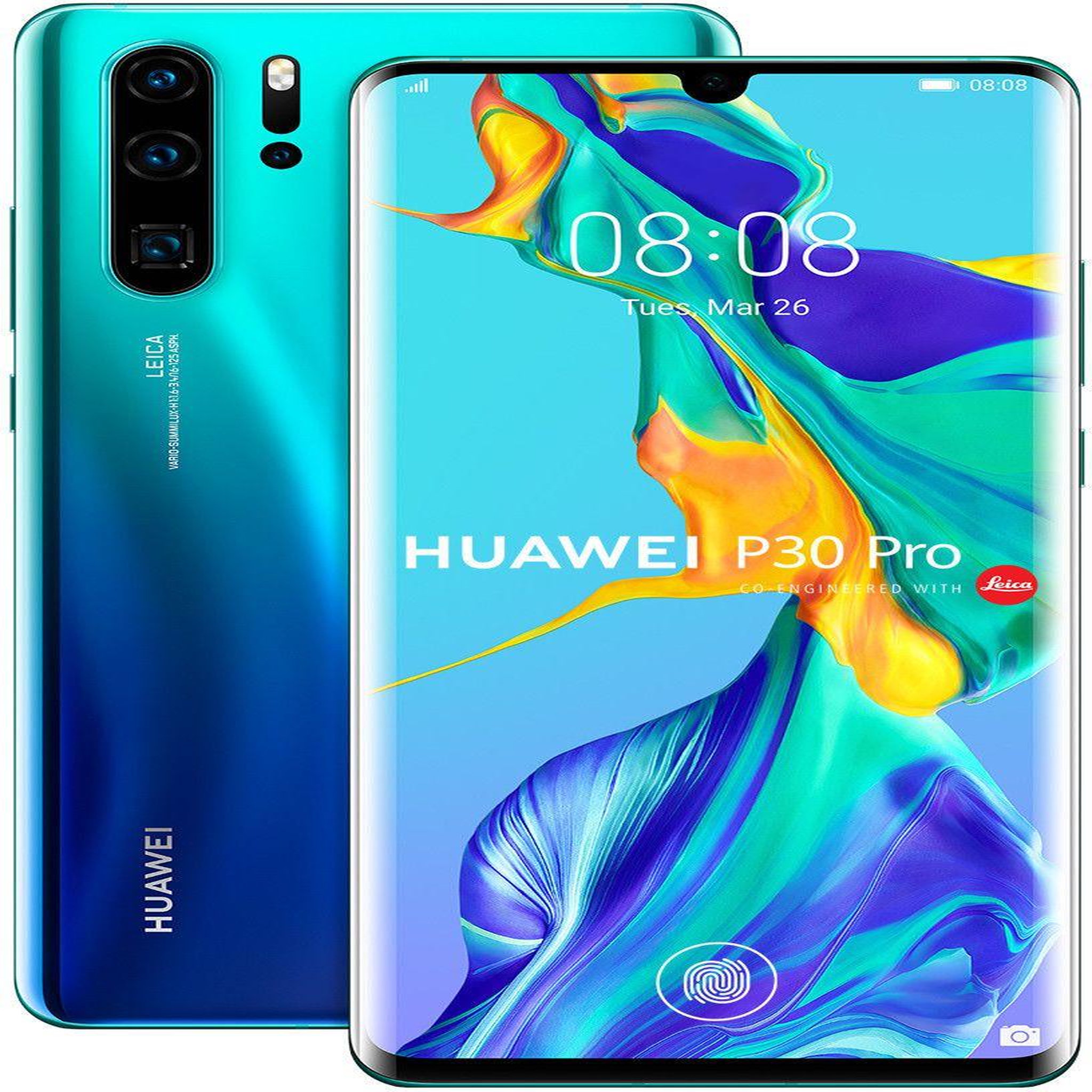 Voir la diapositive 1 : HUAWEI P30 Pro (Dual Sim) Reconditionné 128 Go - Grade C - Bleu Aurore