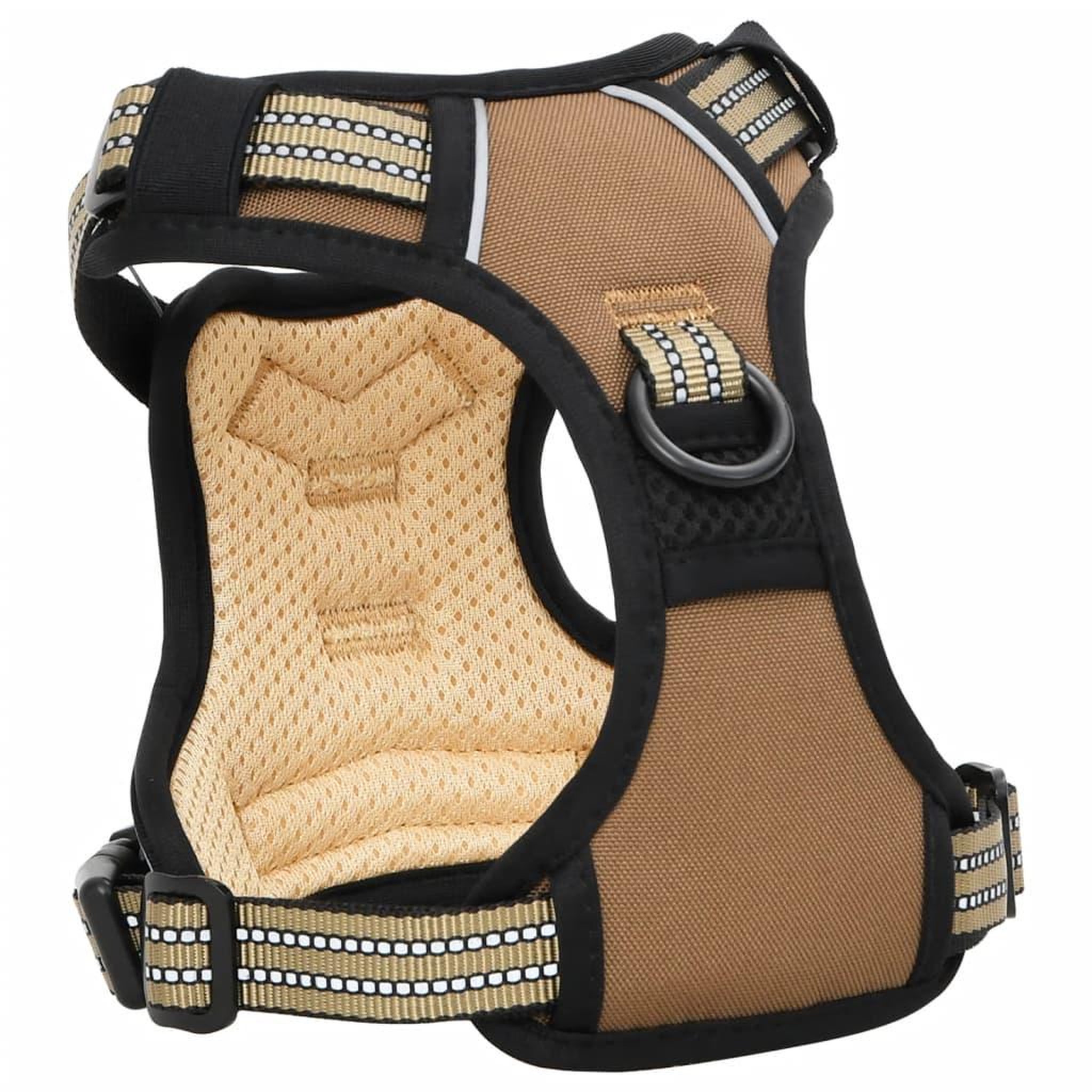Voir la diapositive 5 : VIDAXL Harnais pour chien et bandes reflechissantes reglables XL