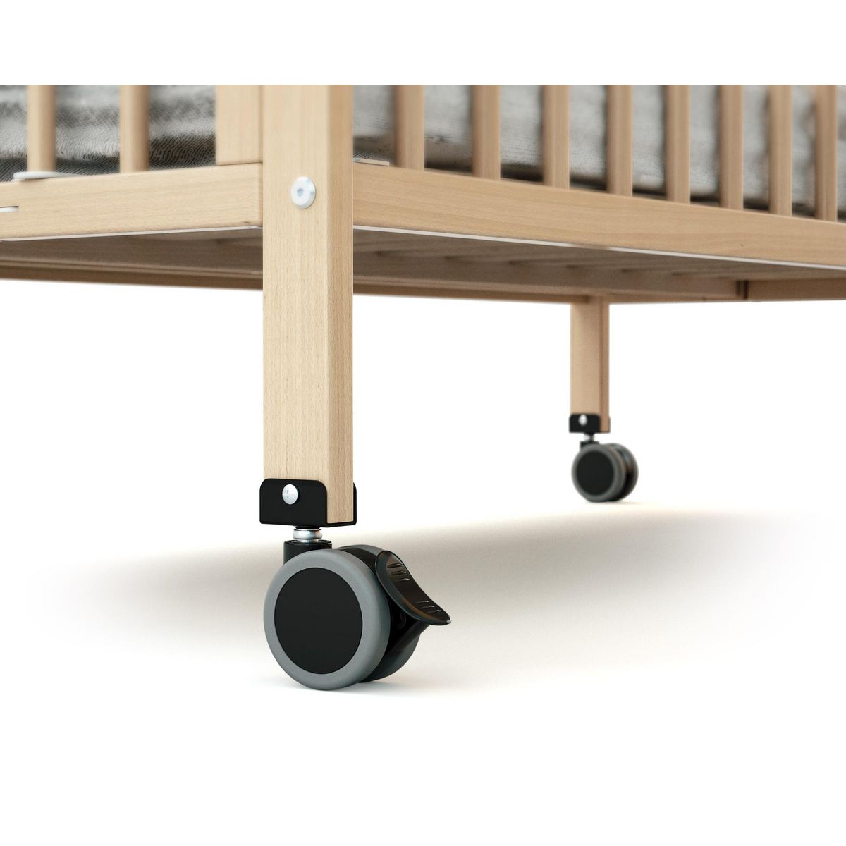 AT4 Lit bébé pliant ESSENTIEL en bois