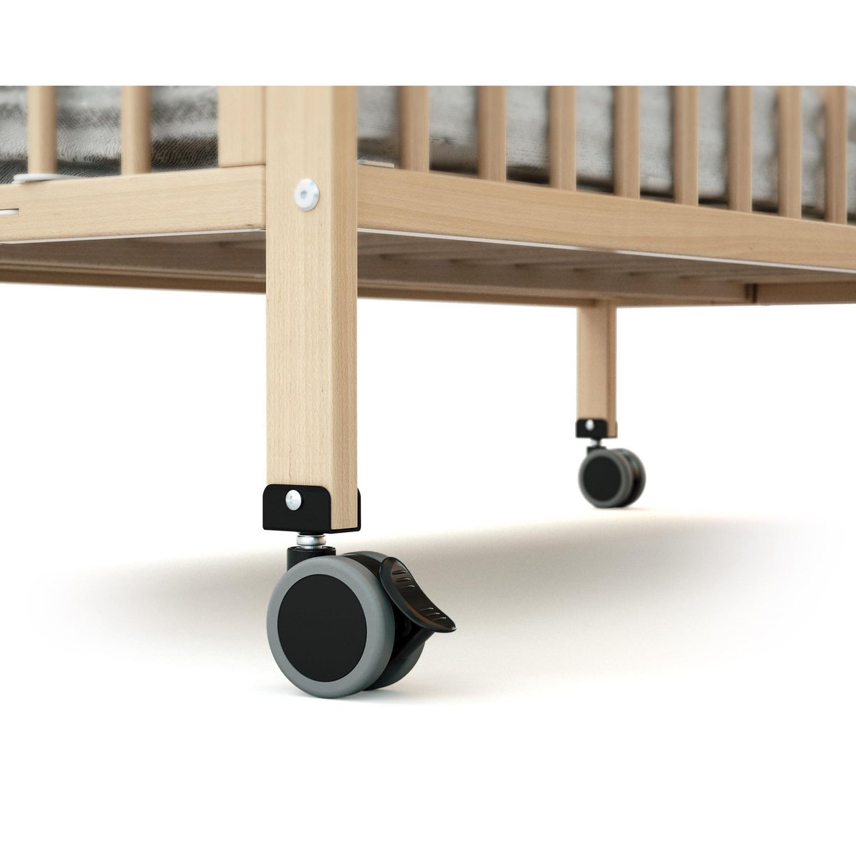 AT4 Lit bébé pliant ESSENTIEL en bois