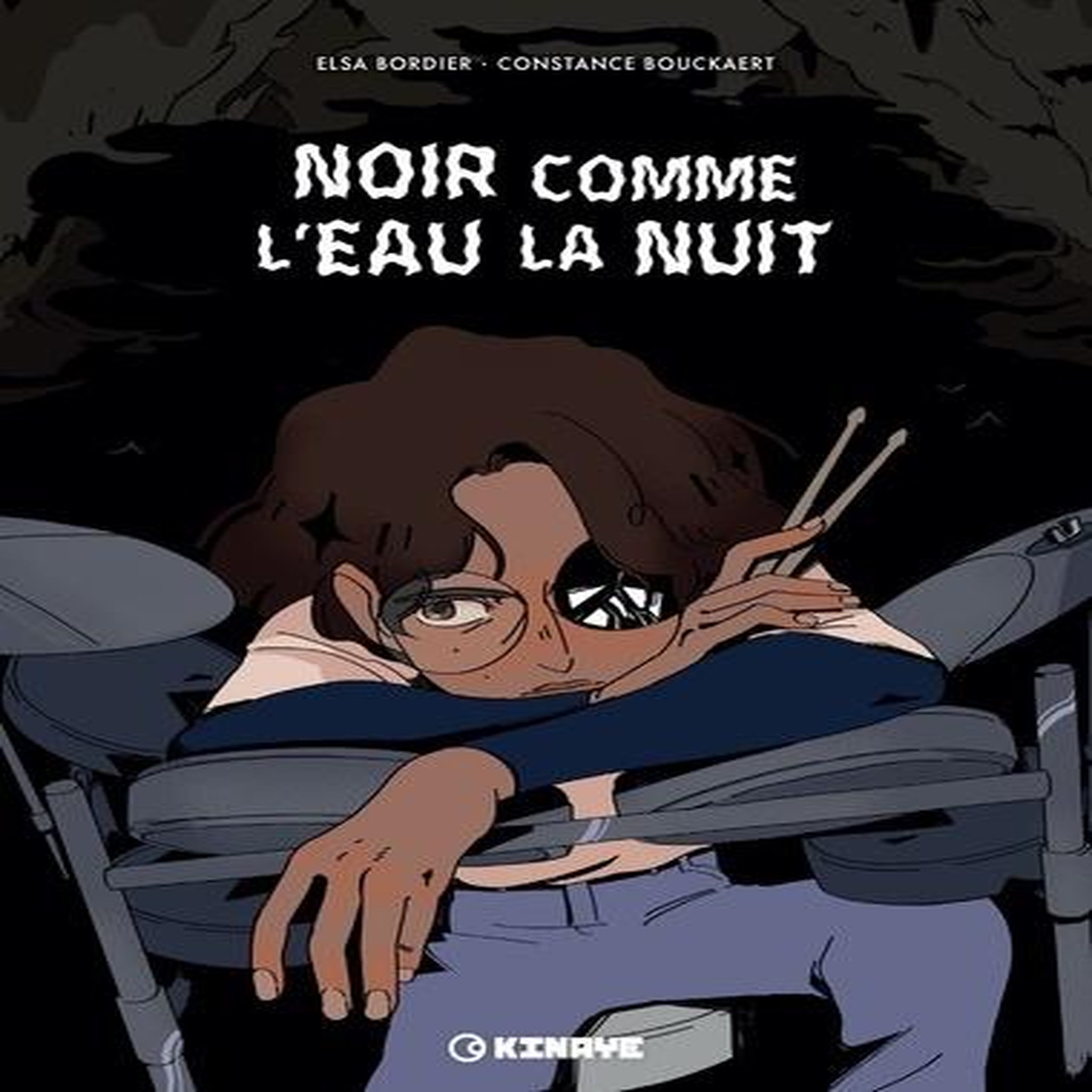 NOIR COMME L'EAU LA NUIT, Bordier Elsa