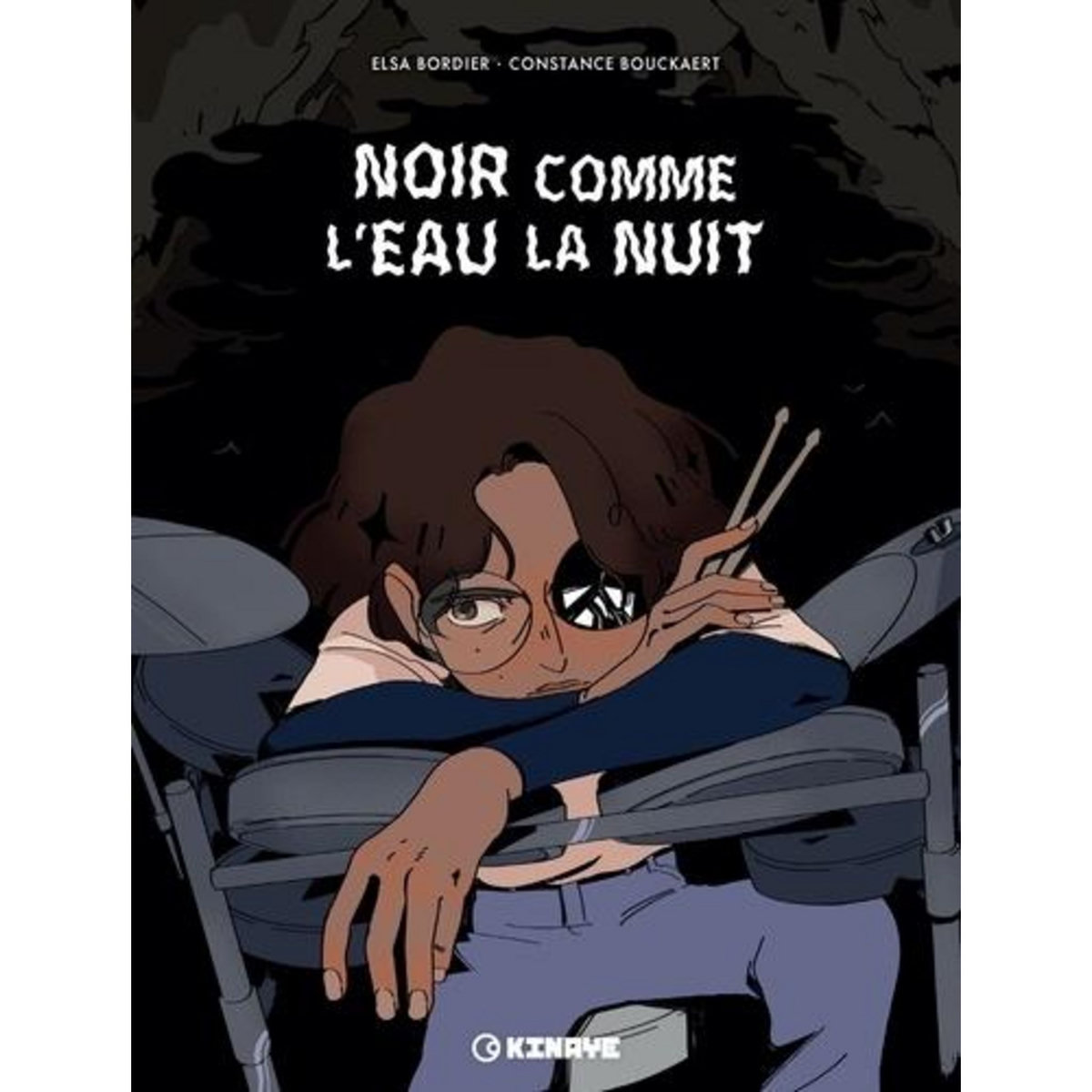 NOIR COMME L'EAU LA NUIT, Bordier Elsa