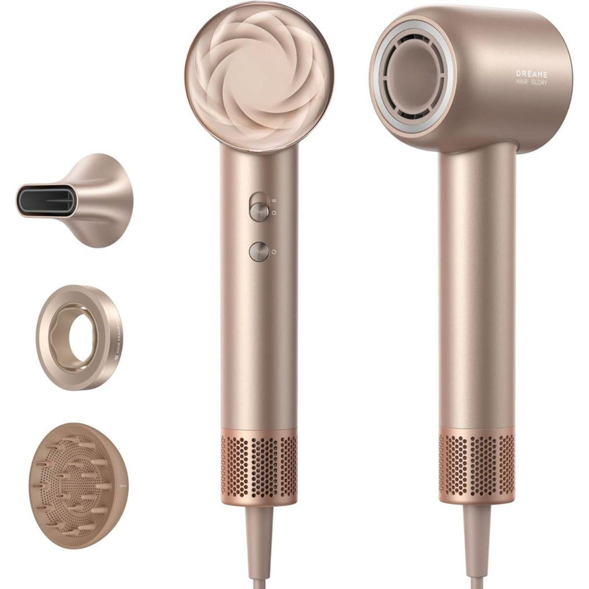 DREAME Sèche cheveux GloryMix Gold