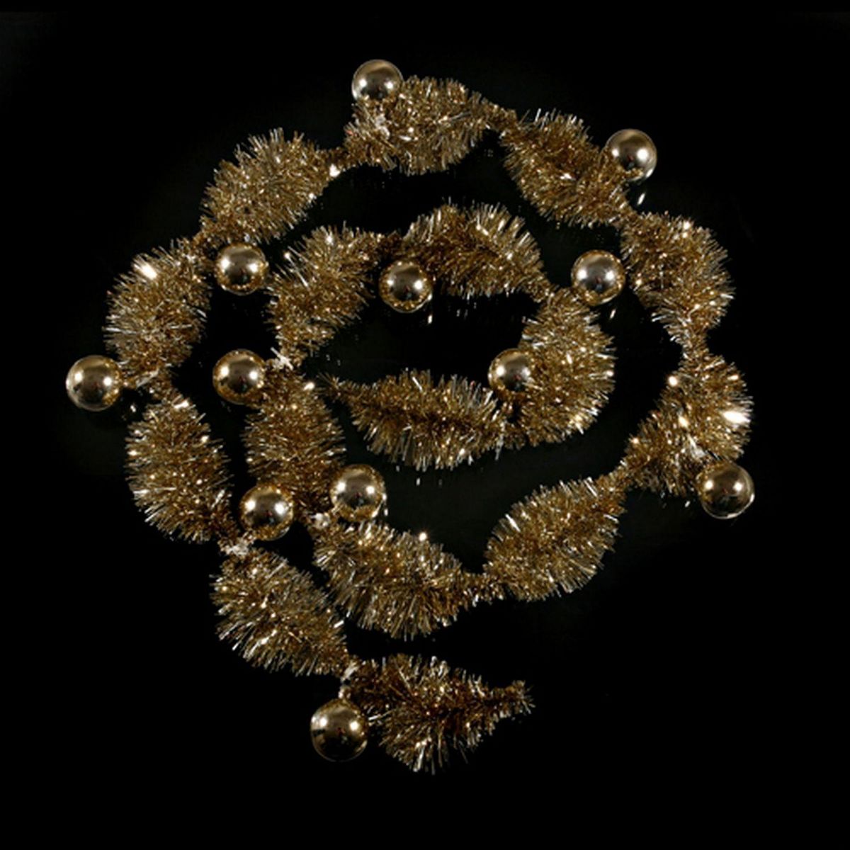 ATMOSPHERA Guirlande de noël Pompon - 12 boules