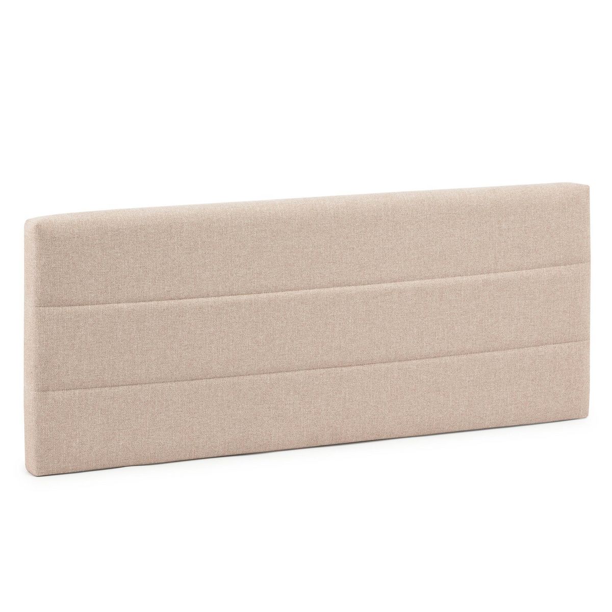 MARCKONFORT Tête de lit tapissée Miconos 150x60 cm Couleur Beige, 8 cm d'épaisseur