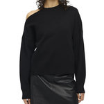 OBJECT Pull Noir Femme Object Gunvor. Coloris disponibles : Noir