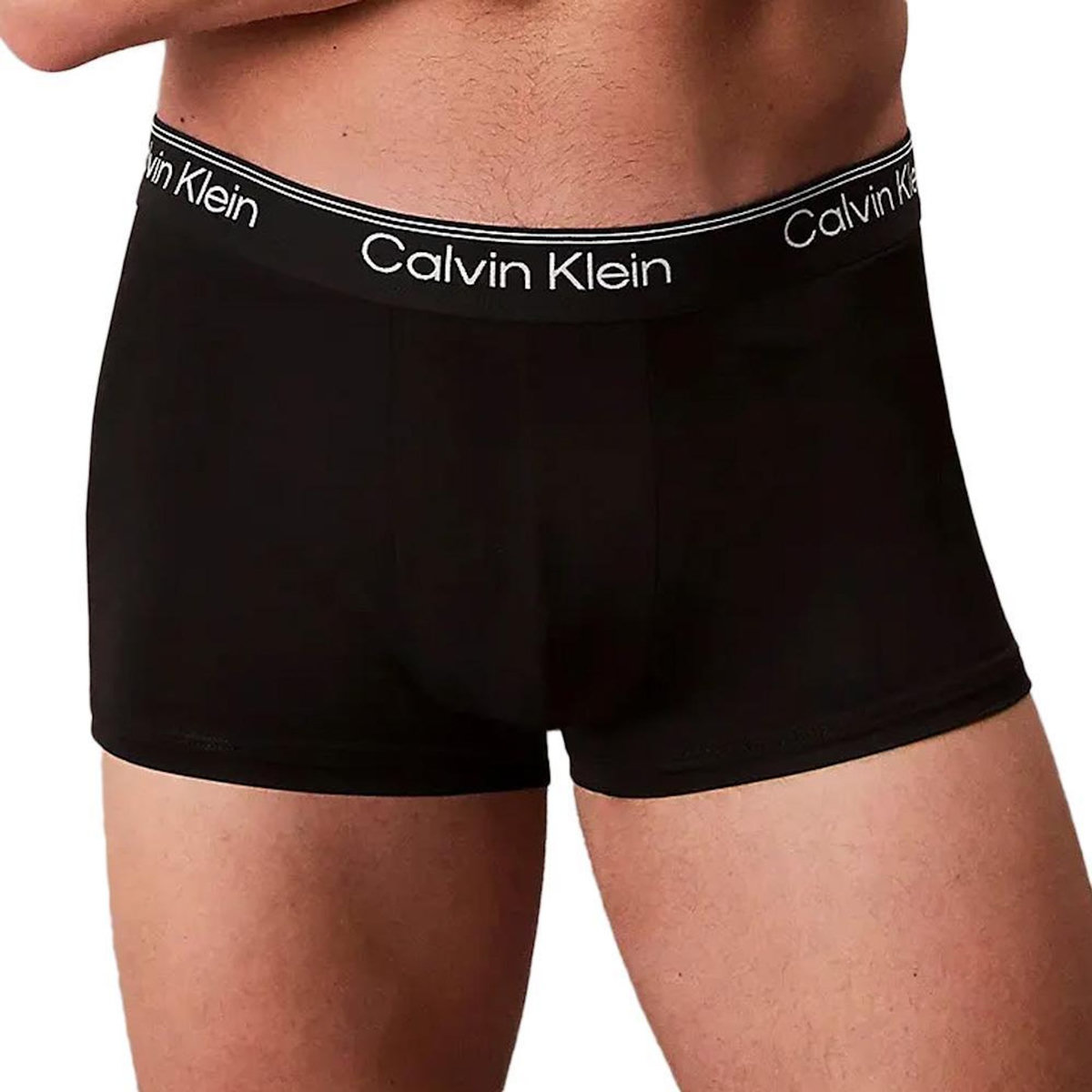 CALVIN KLEIN JEANS X5 Boxers /Blanc Homme Calvin Klein Jeans Rise