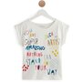 IN EXTENSO T-shirt manches courtes fille
