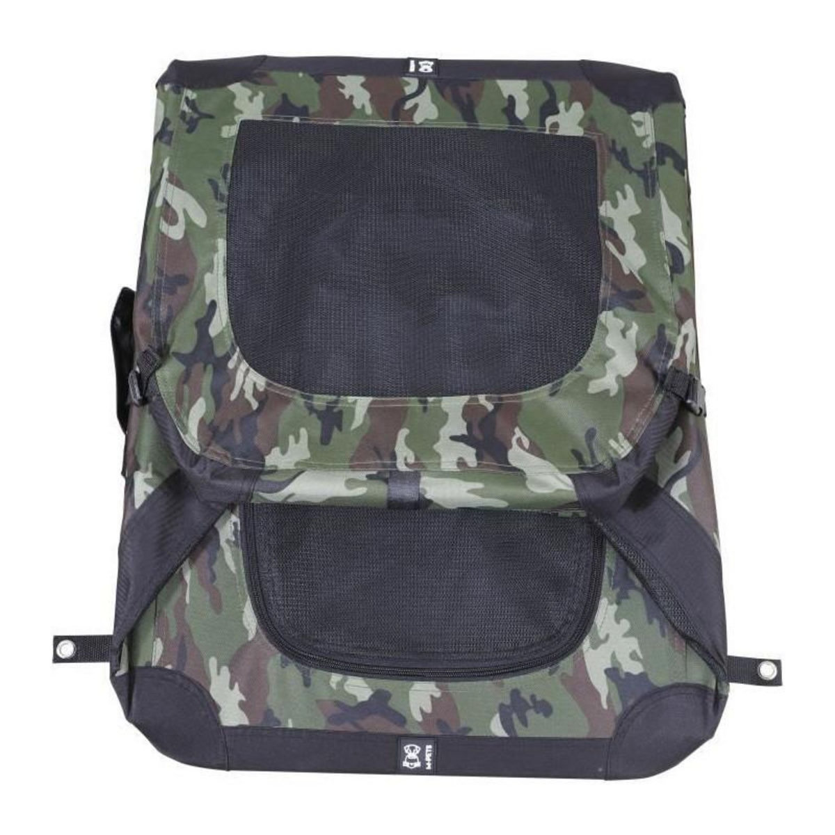 M PETS Caisse de transport - M PETS - COMFORT CRATE L - Camouflage - Pliable - Cadre métallique - Grilles d'aération