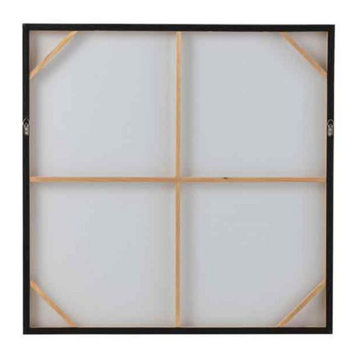 Paris Prix Toile Peinture  Carrée  90x90cm Noir & Or