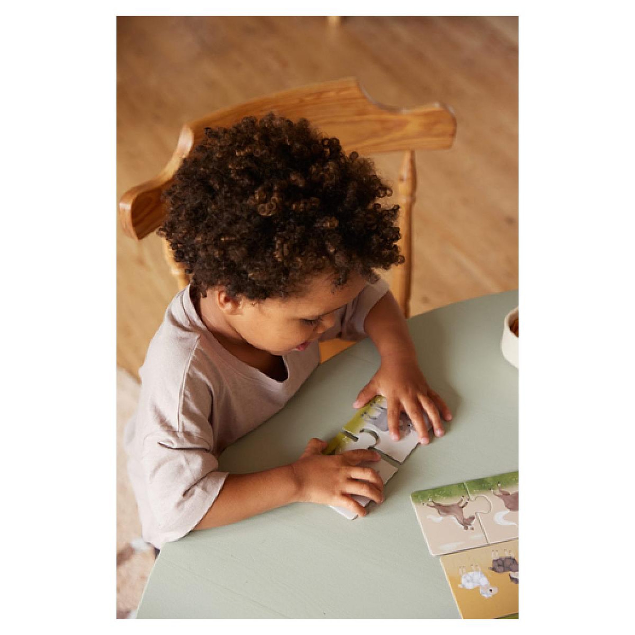 Voir la diapositive 2 : BB&CO Puzzle maman et ses bebes - animaux de la ferme