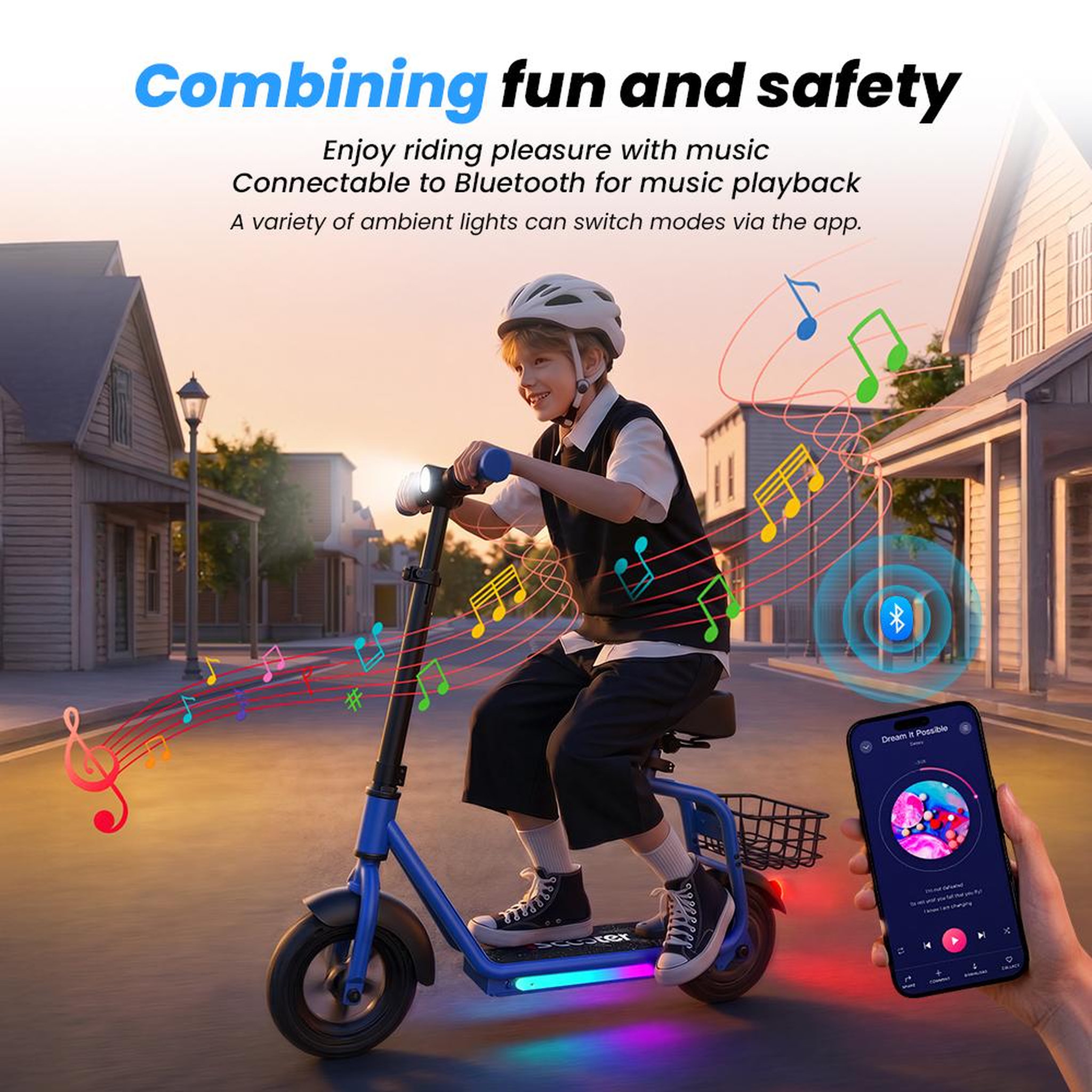 Voir la diapositive 3 : ISCOOTER Trottinette électrique enfant iscooter ik7